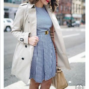 Michael Kors seersucker gingham dress